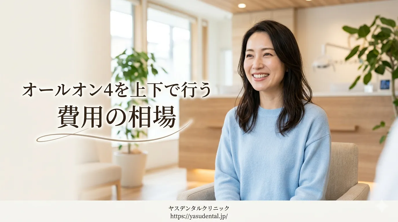 オールオン4を上下で行う費用の相場