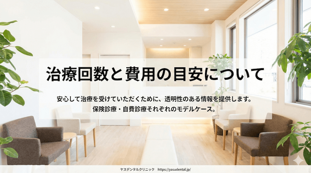 治療回数と費用の目安について