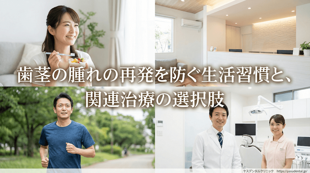 再発を防ぐ生活習慣と、関連治療の選択肢